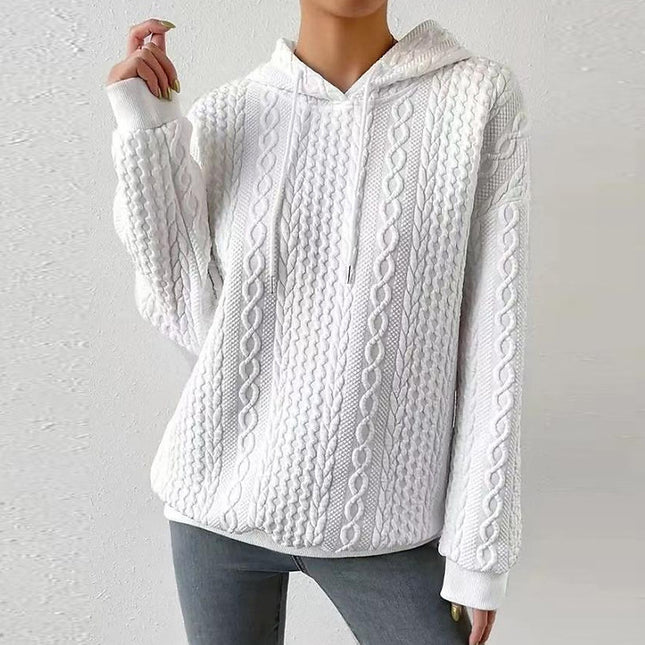long-sleeved sweater knitted