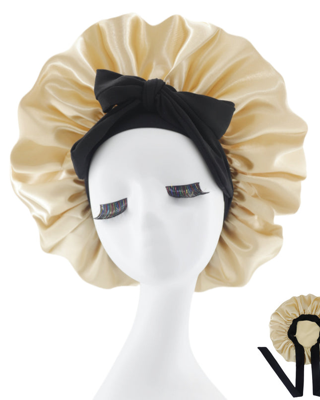 Sleep cap, imitation silk sleep cap