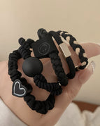 Assembled black 5 pieces