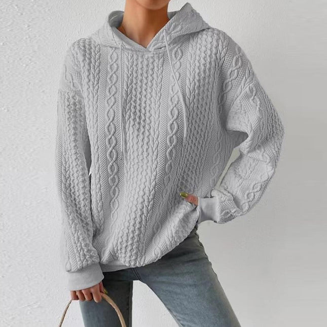 long-sleeved sweater knitted