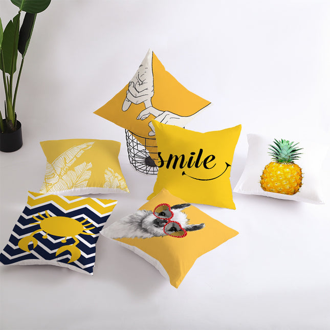 Home throw pillow cover