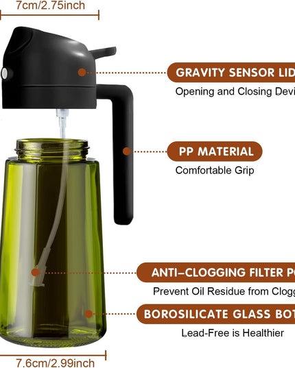 Oil Pot Kitchen Household Oil Spray Bottle