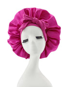 Bow ribbon-rose red / M56-58cm