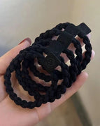Twist smiley face black 1 piece