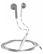 White gray / Wired earphone