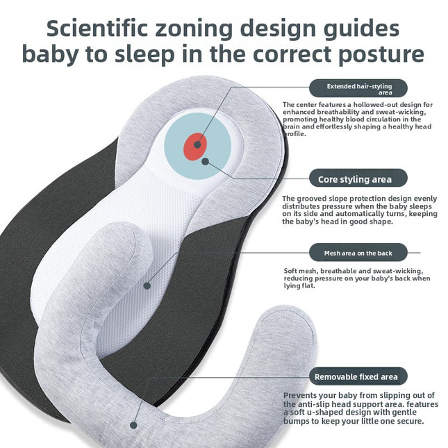 Yoyokids Baby Correction Anti-Eccentric Head Pillow