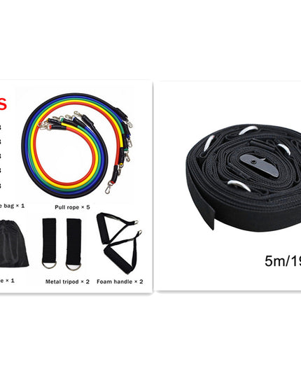 Fitness Rally Elastic Rope Resistance Band
