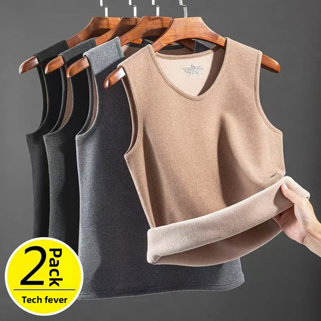 Men's Thermal Fleece Vest for Winter