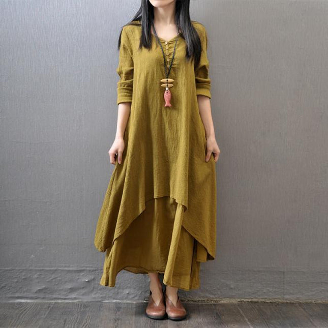 Cotton and Linen dress
