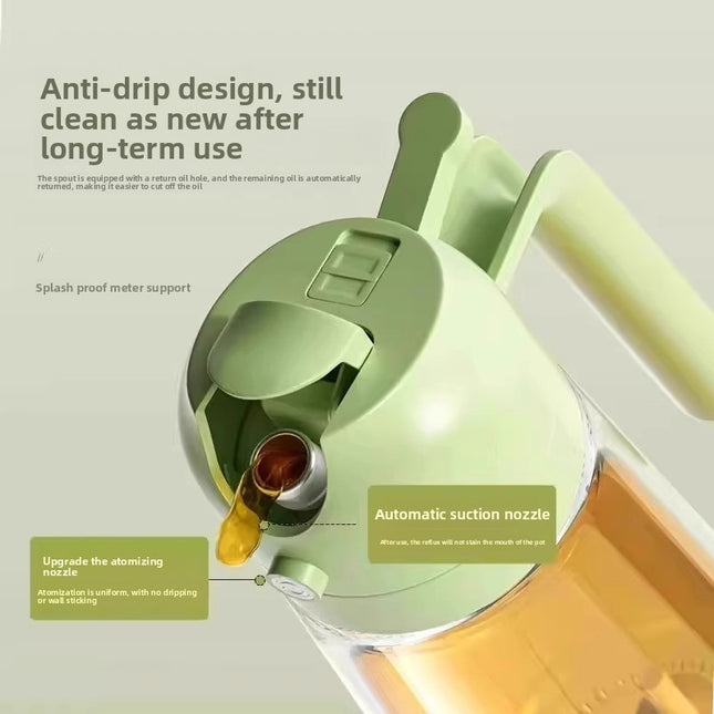 Oil Pot Kitchen Household Oil Spray Bottle