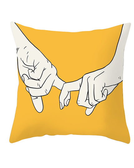 Home throw pillow cover