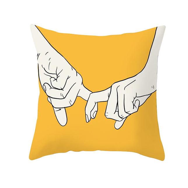 Home throw pillow cover