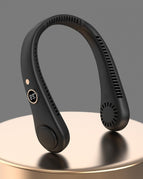 R8 digital display halter black / 1200mah three levels of strong wind