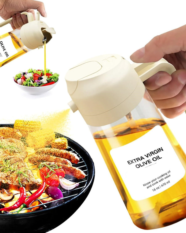 Oil Pot Kitchen Household Oil Spray Bottle