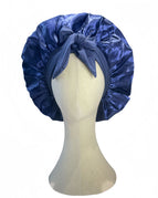 Bow ribbon-navy blue / M56-58cm