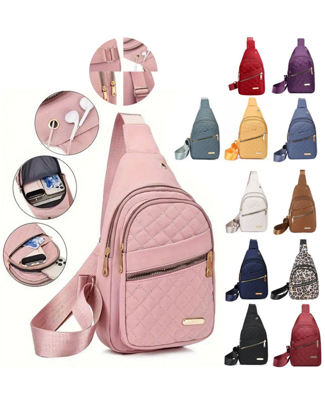 Diamond Quilted Crossbody Bag