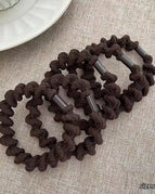 Telephone cord dark brown 1 piece