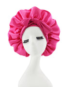 Bow ribbon-rose pink / M56-58cm
