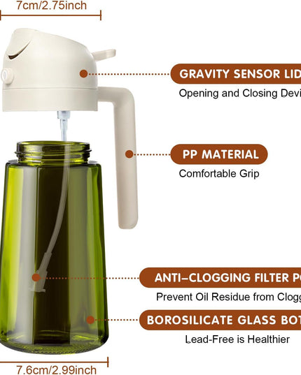 Oil Pot Kitchen Household Oil Spray Bottle