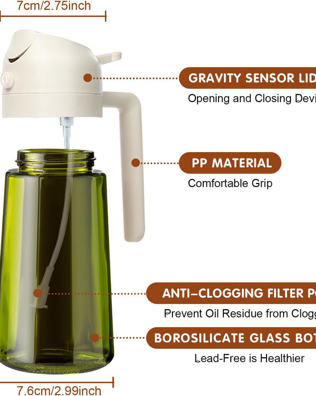 Oil Pot Kitchen Household Oil Spray Bottle