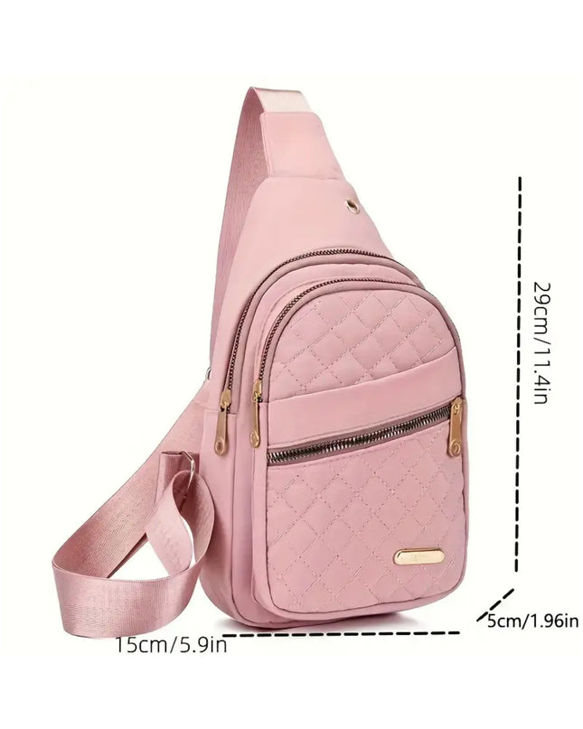 Diamond Quilted Crossbody Bag