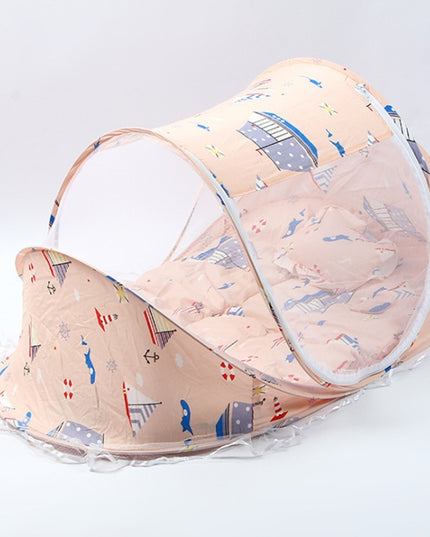 Foldable  Baby Bed Net With Pillow Net 2pieces Set