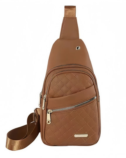 Diamond Quilted Crossbody Bag
