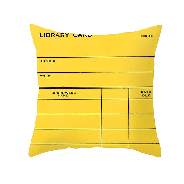 Home throw pillow cover