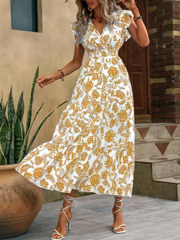Polyester Long Skirt Elegant
