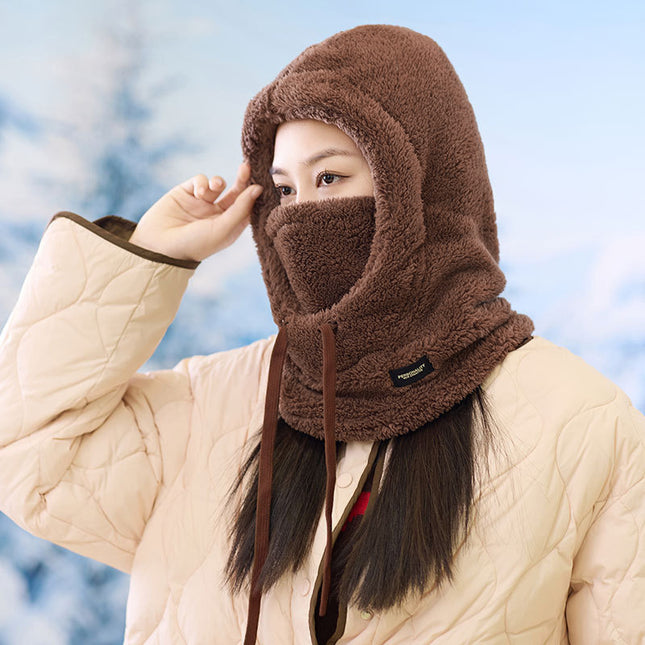 Windproof and cold-resistant hat for cycling