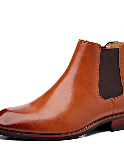 Chelsea Boots Men's Autumn Breathable Pointed Toe
