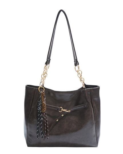 leather tote bag