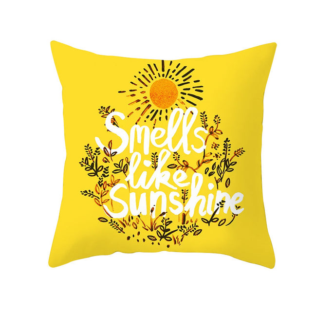 Home throw pillow cover