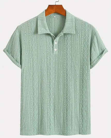 Men's Breathable Hollow-out Lightweight Casual Top