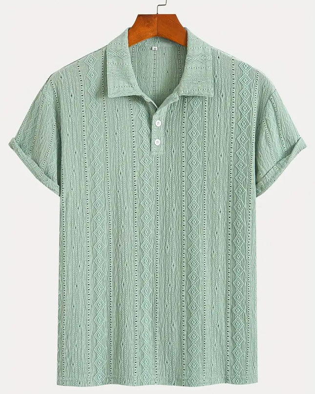 Men's Breathable Hollow-out Lightweight Casual Top