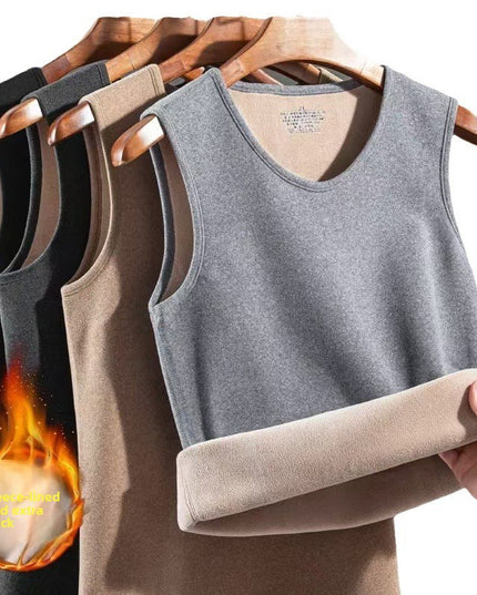 Men's Thermal Fleece Vest for Winter