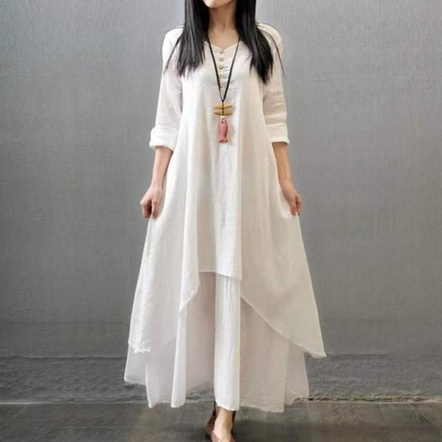 Cotton and Linen dress
