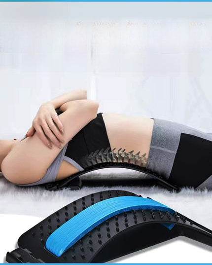 Lumbar Stretch Traction Massager with Magnetic Therapy