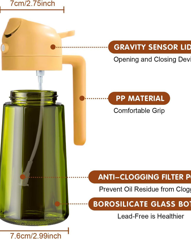 Oil Pot Kitchen Household Oil Spray Bottle