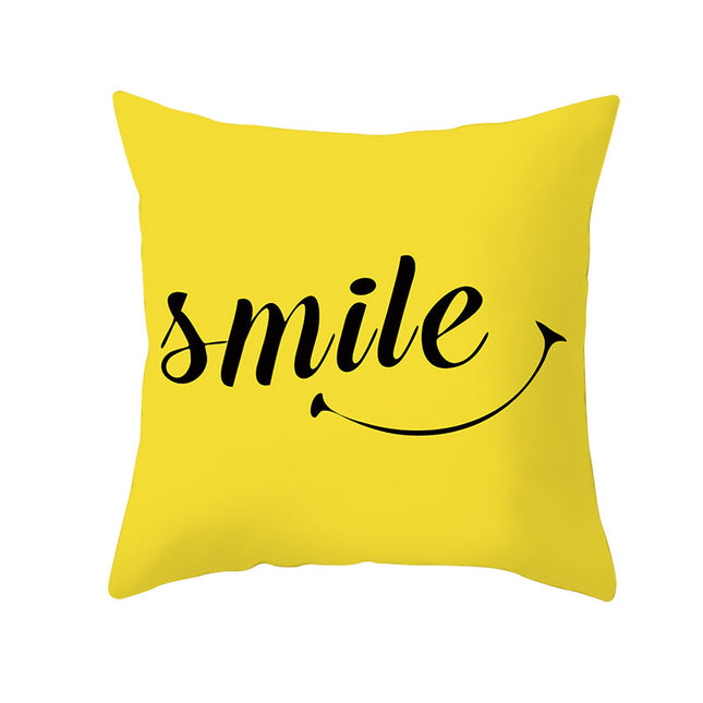 Home throw pillow cover