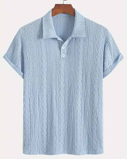 Men's Breathable Hollow-out Lightweight Casual Top