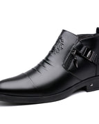 black leather / 39