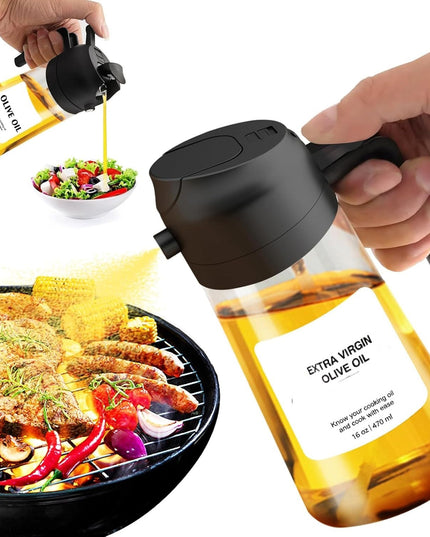 Oil Pot Kitchen Household Oil Spray Bottle