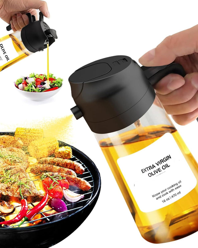 Oil Pot Kitchen Household Oil Spray Bottle