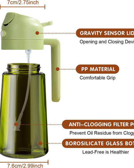 Oil Pot Kitchen Household Oil Spray Bottle