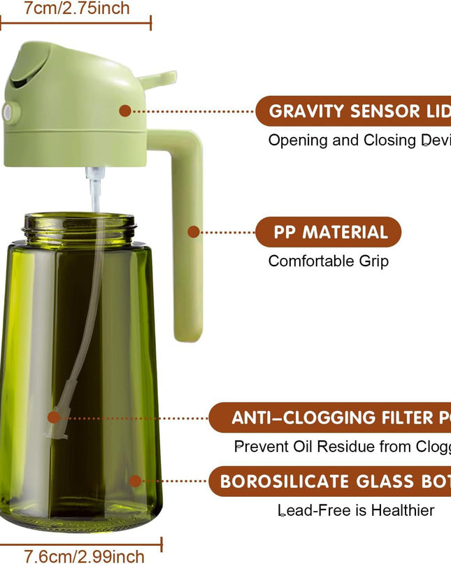 Oil Pot Kitchen Household Oil Spray Bottle