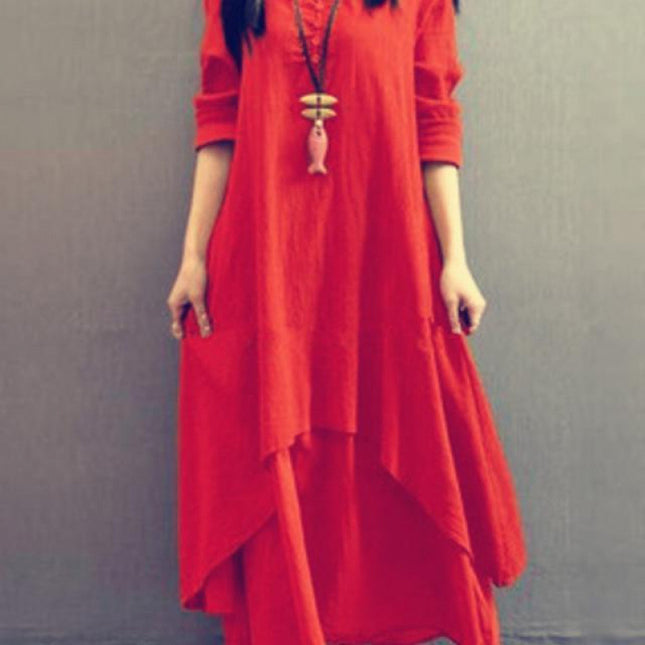 Cotton and Linen dress
