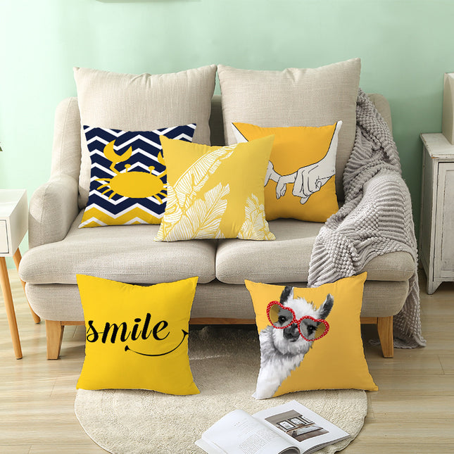 Home throw pillow cover